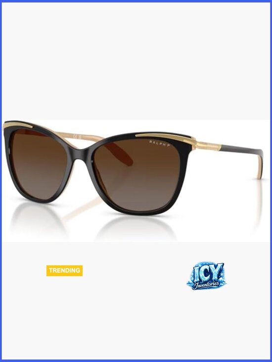 Cat Eye Full Rim Sunglasses with Polarized Lenses + Accessory Kit